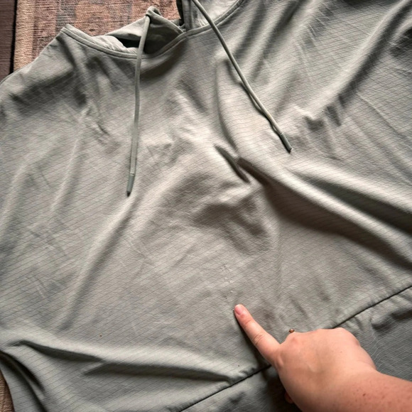 Mondetta Ottoman Hoodie XXL Abyss Green Athleisure Oversized Stretch Cozy - Picture 15 of 16